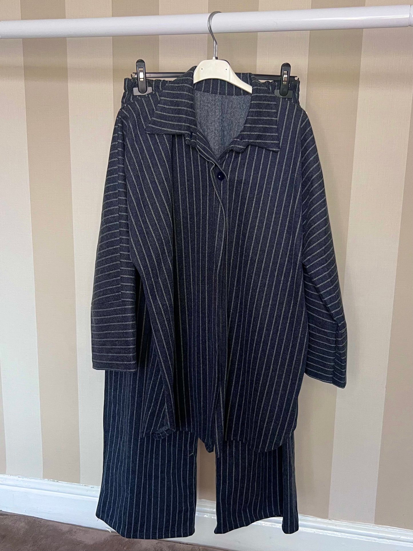 Warm Pinstripe Co Ord