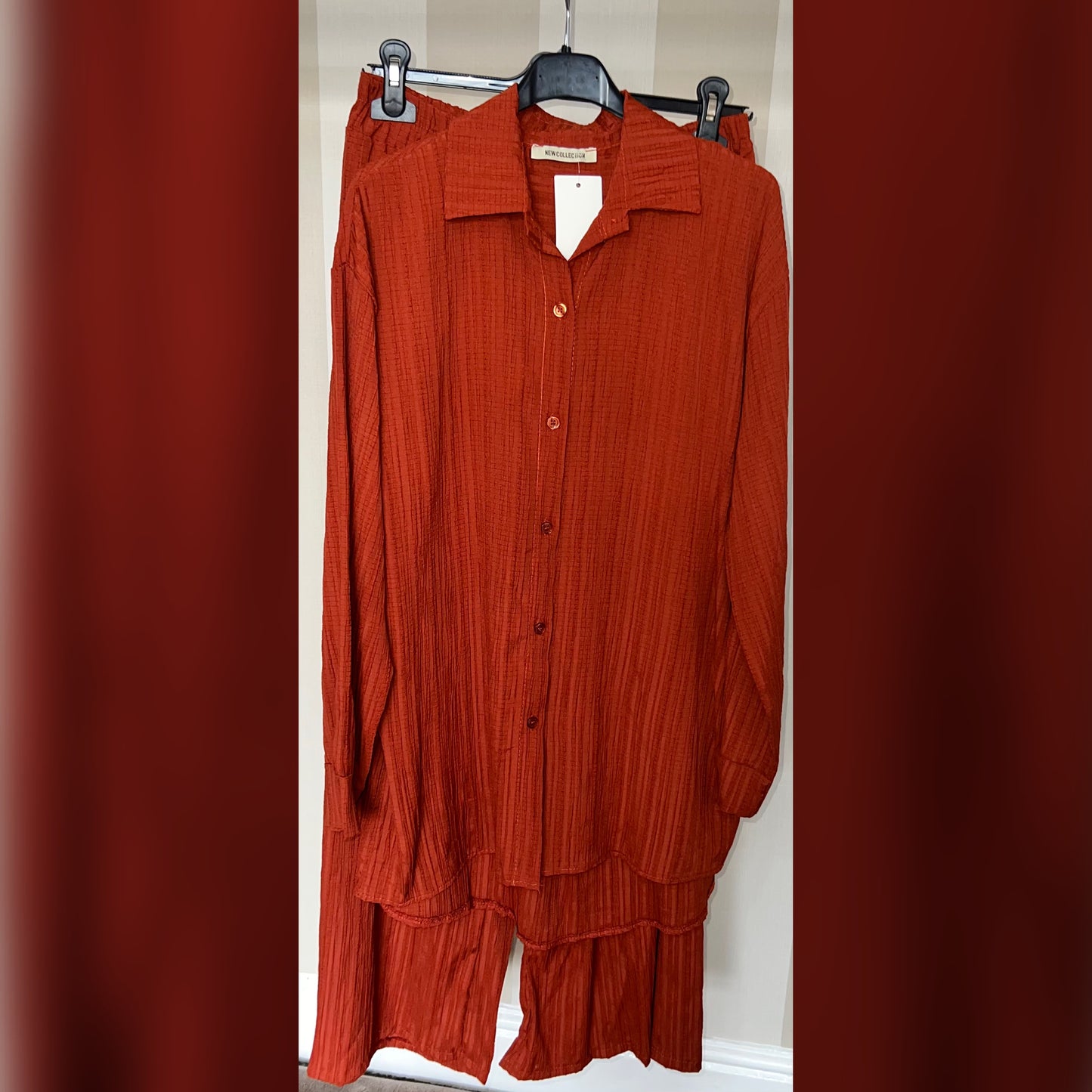 Textured Button Light Coord
