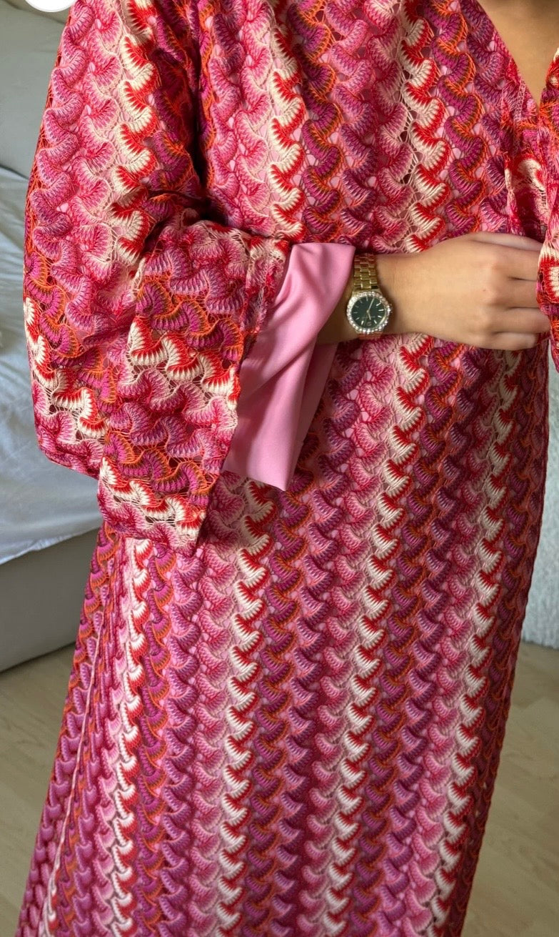 Hanna Crochet Lined Dress