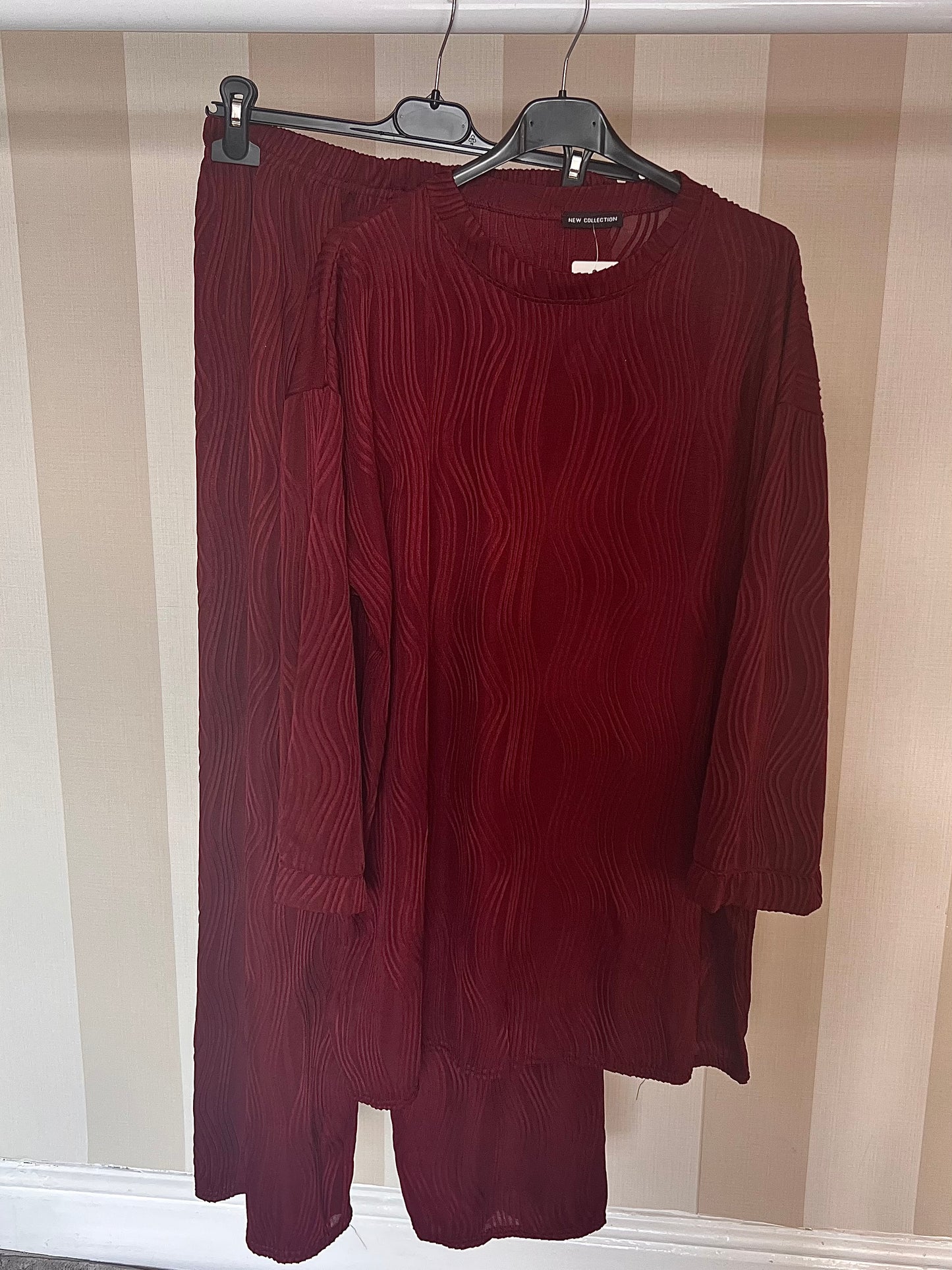 Wave Textured Co Ord