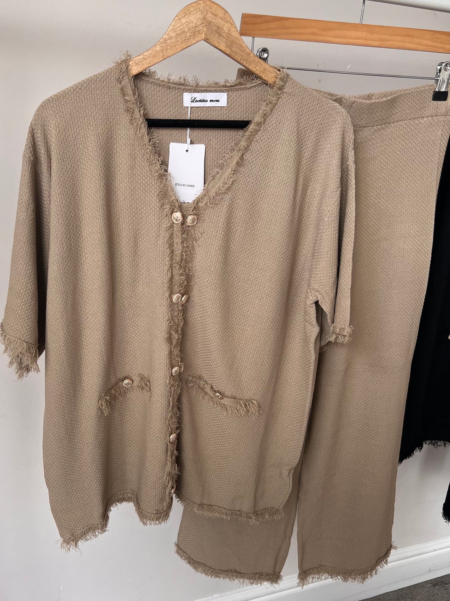 Premium Fray Edge Co Ord