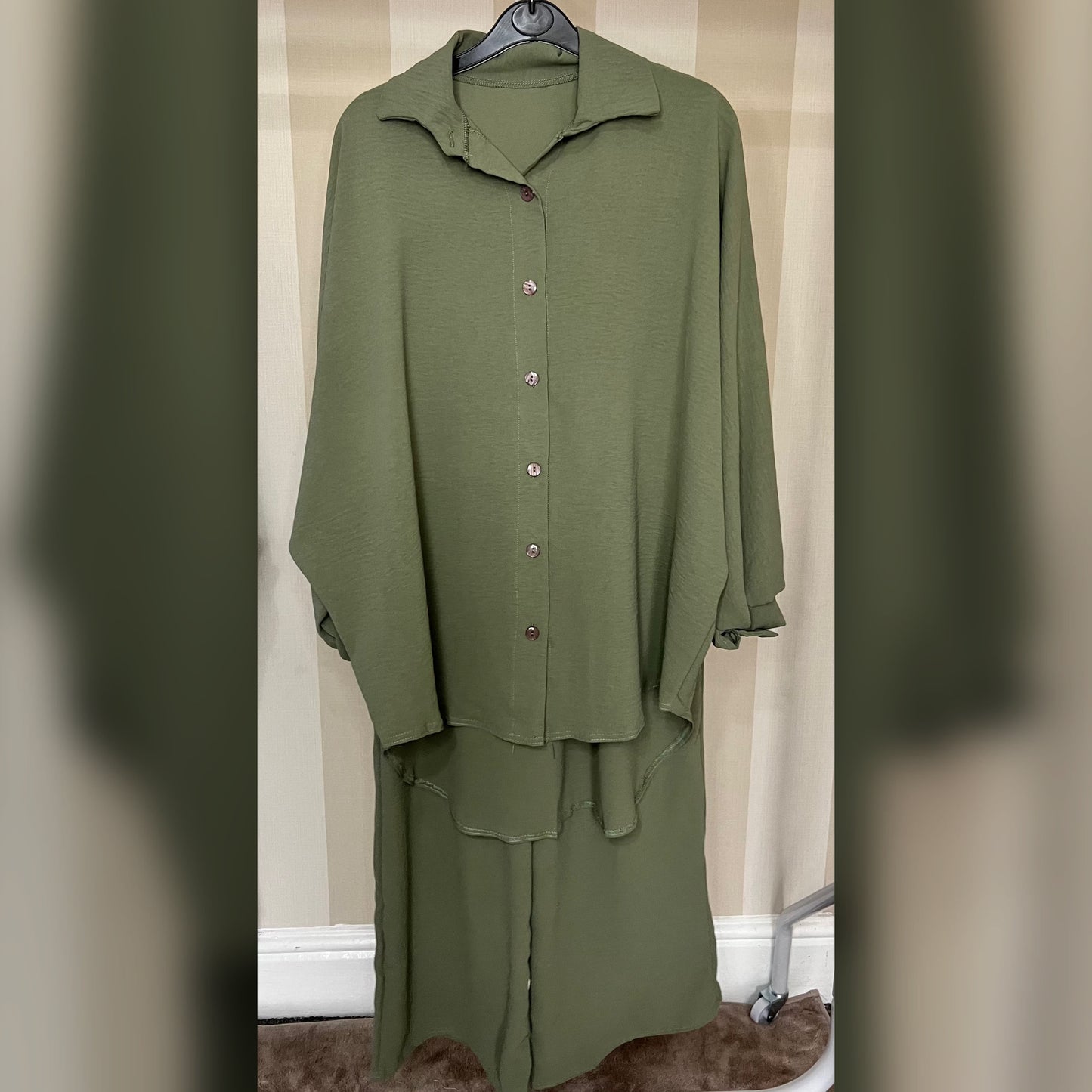 Batwing Button Co Ord