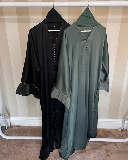 Iman Frill Sleeve Abaya