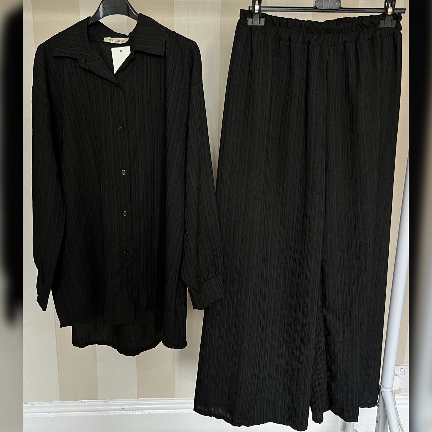 Textured Button Light Coord
