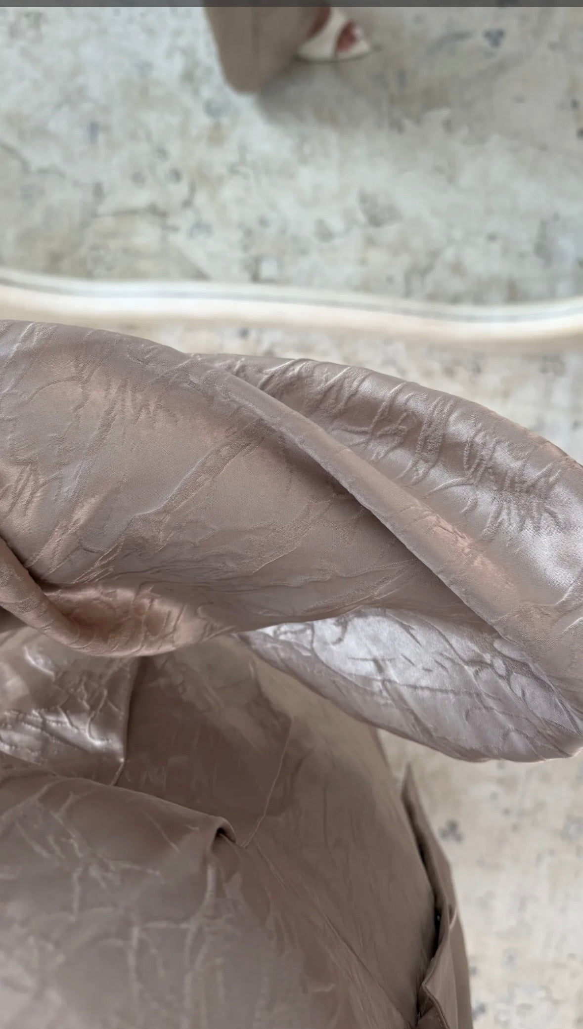 Ava Satin Button Co Ord