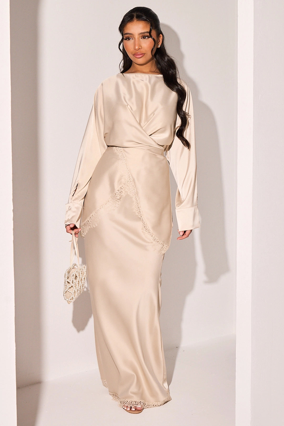 Amelle Lace Skirt Co Ord