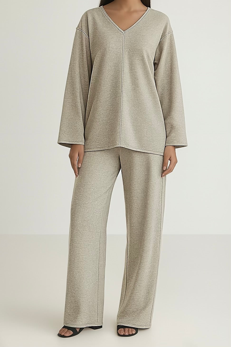 Casual Soft Knit Co Ord