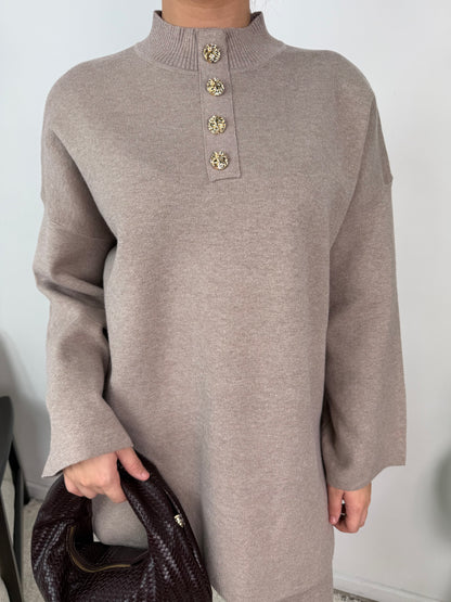 Lara Button Knit Co Ord