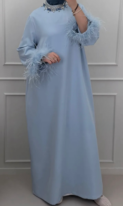 Nadia Feather Crystal Dress
