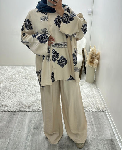 Printed Viscose Coord