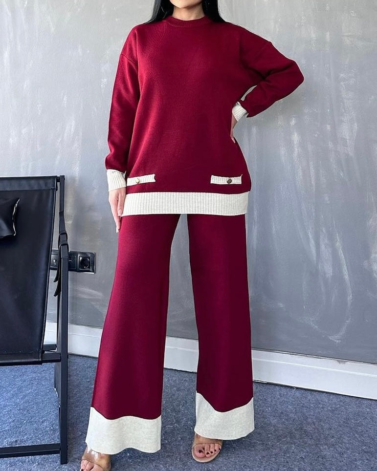 Yara Premium Knit Co Ord (Colours Available)