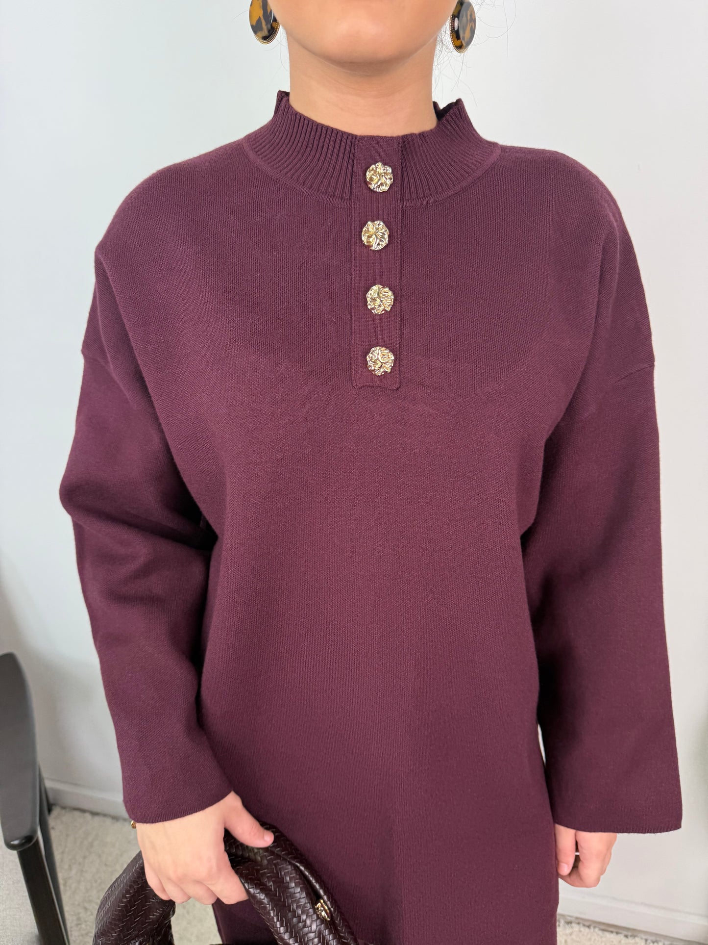 Lara Button Knit Co Ord