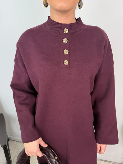 Lara Button Knit Co Ord