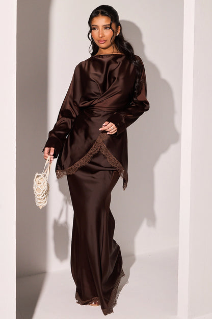 Amelle Lace Skirt Co Ord