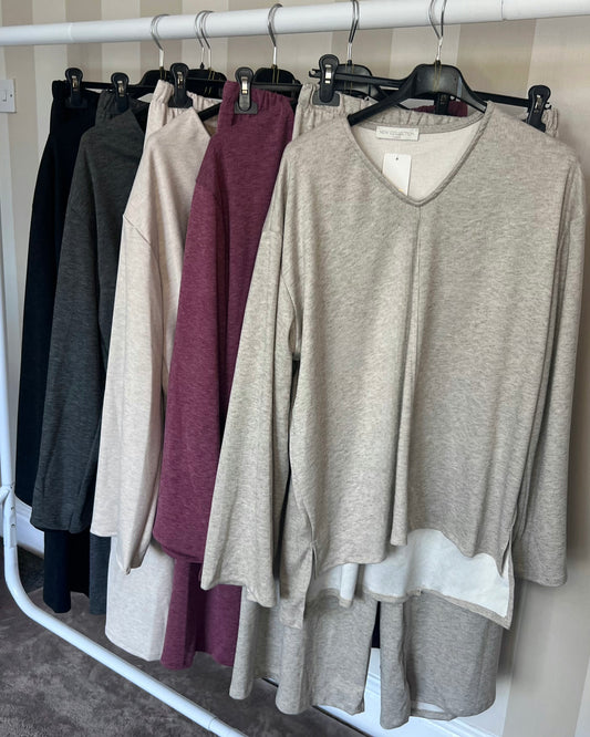 Casual Soft Knit Co Ord