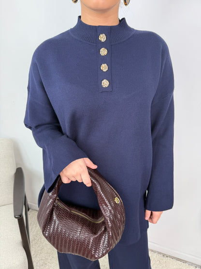 Lara Button Knit Co Ord