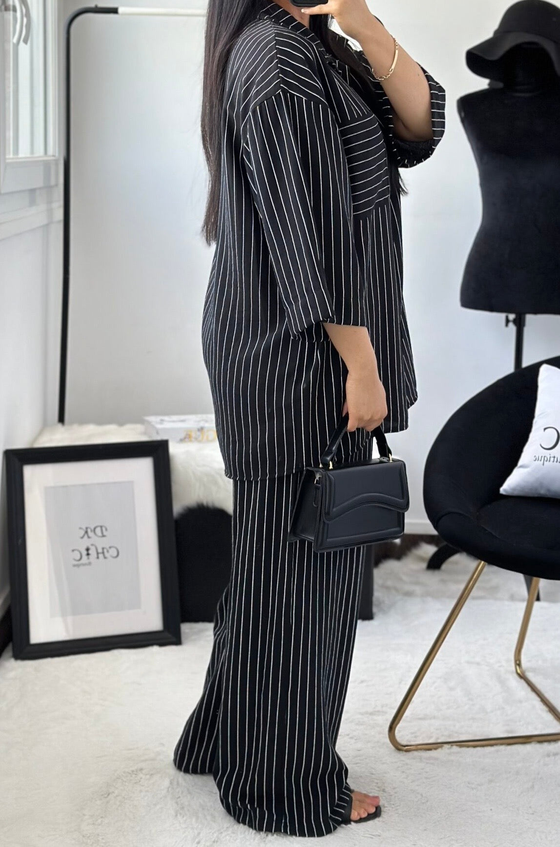 Stripe Linen Coord