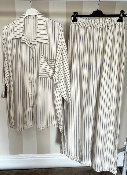 Stripe Linen Coord