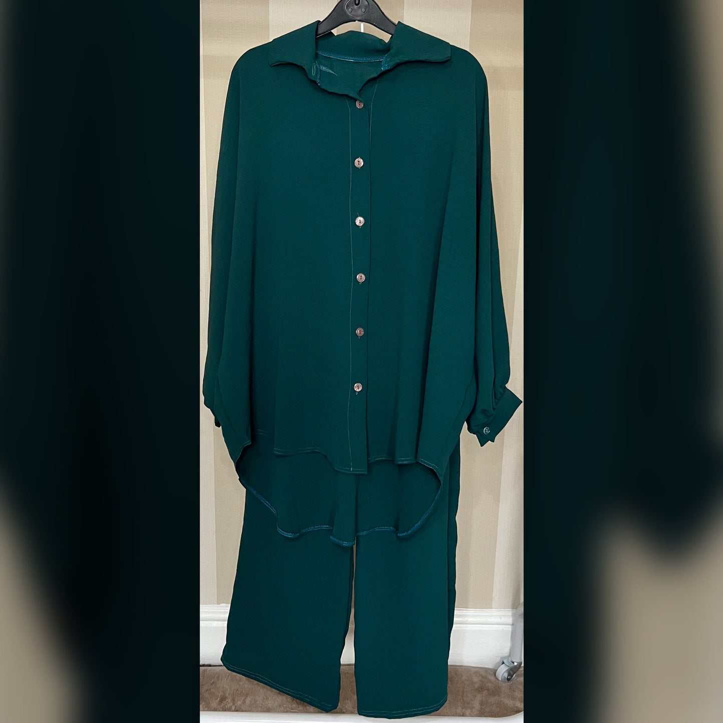 Batwing Button Co Ord