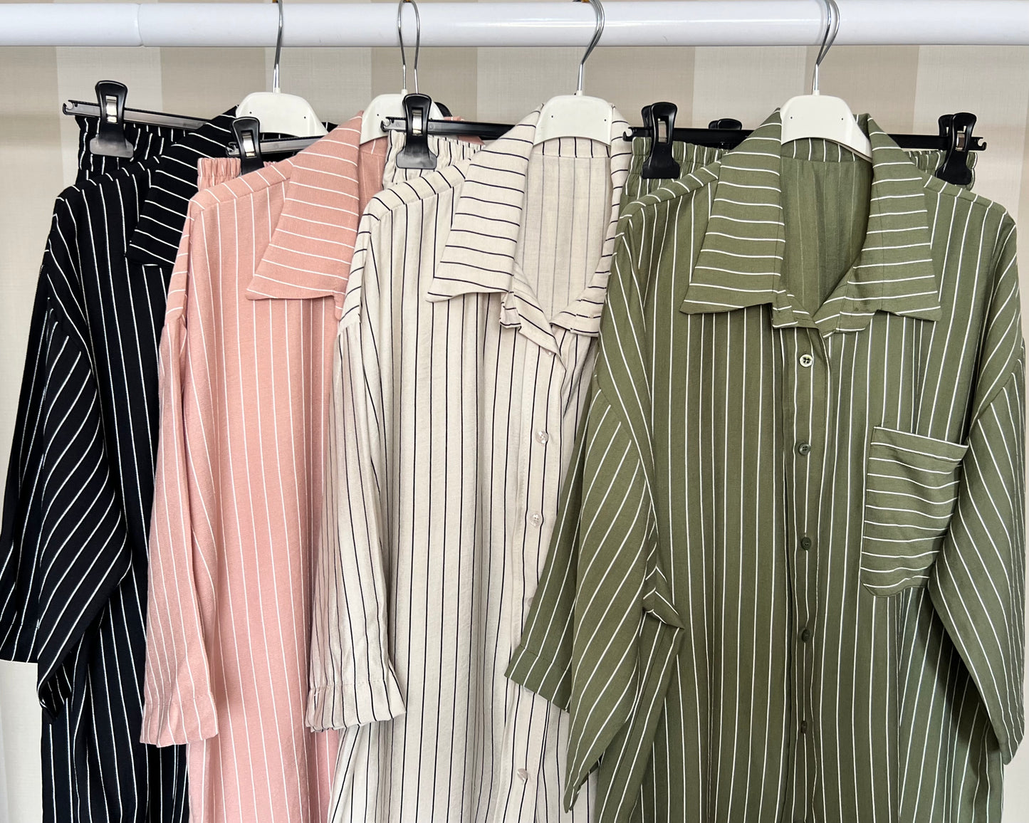 Stripe Linen Coord