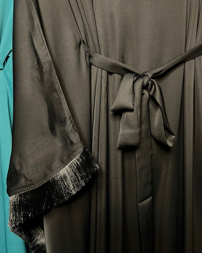 Nida Tassel Premium Abaya Dress