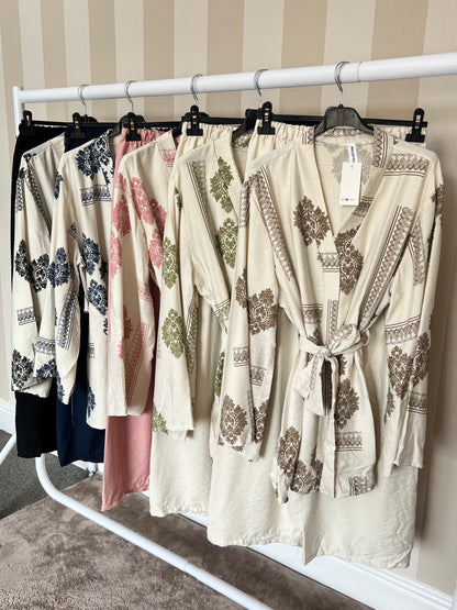 Khai Printed Belt Co Ord