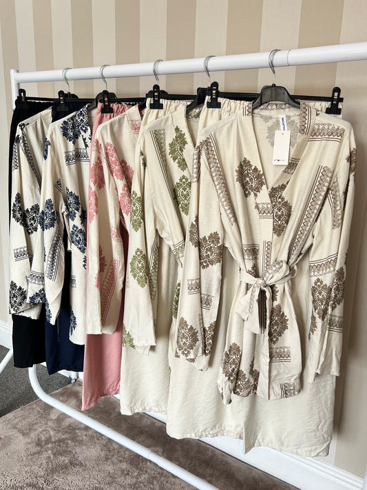 Khai Printed Belt Co Ord