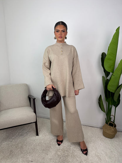 Lara Button Knit Co Ord