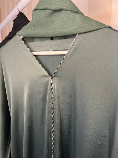 Iman Frill Sleeve Abaya