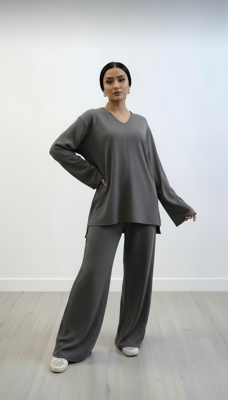 Casual Soft Knit Co Ord