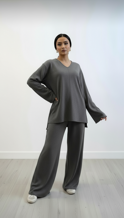 Casual Soft Knit Co Ord