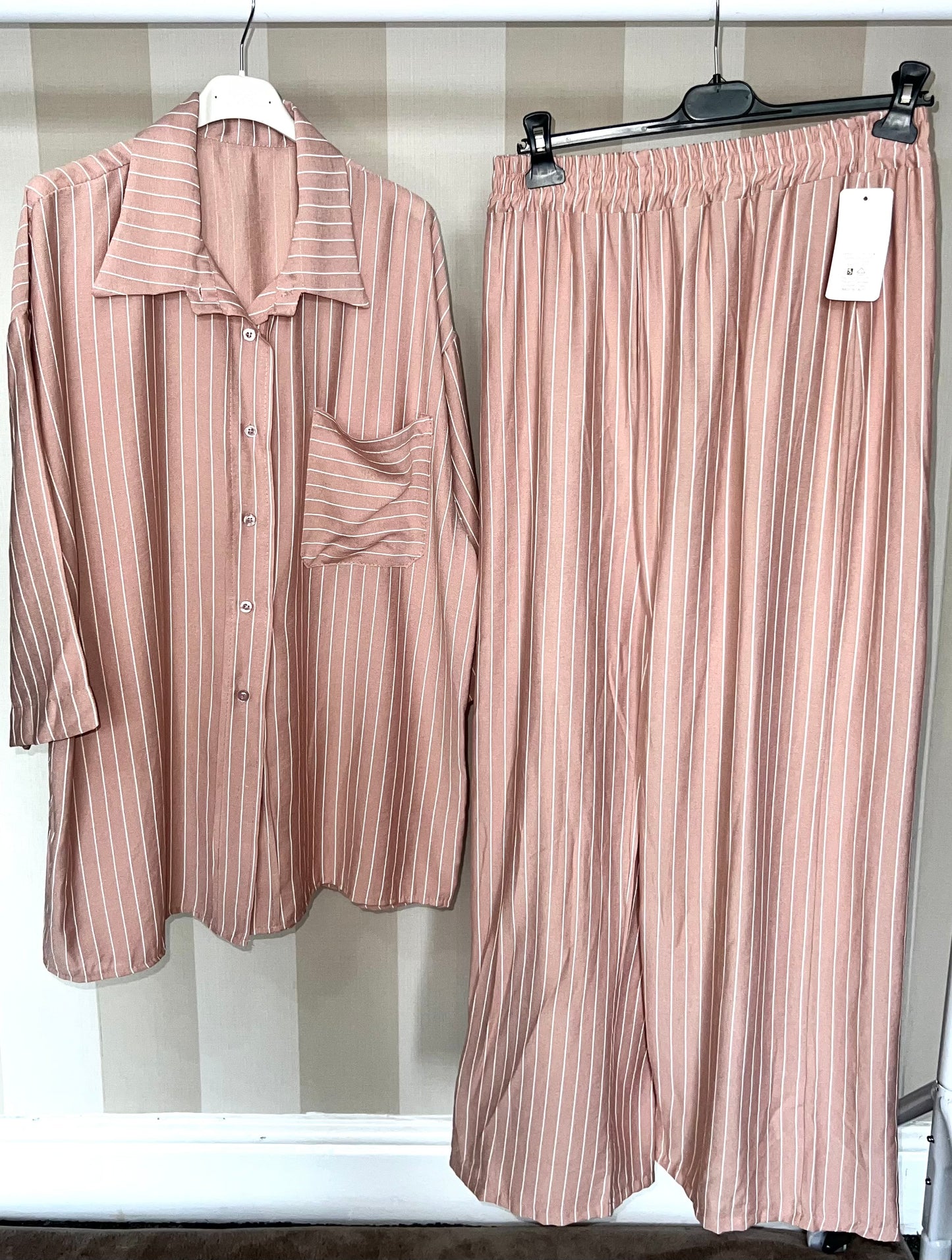 Stripe Linen Coord