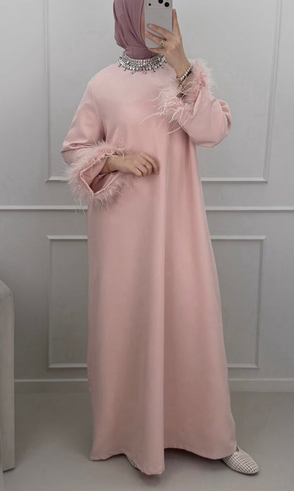 Nadia Feather Crystal Dress