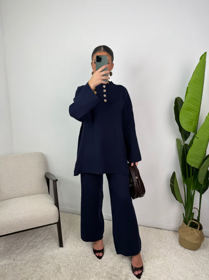 Lara Button Knit Co Ord