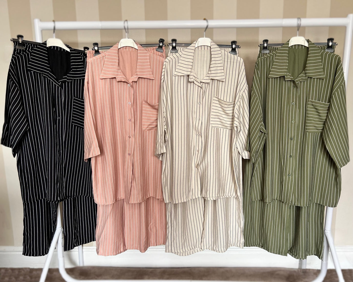 Stripe Linen Coord