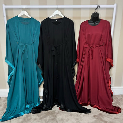 Nida Tassel Premium Abaya Dress