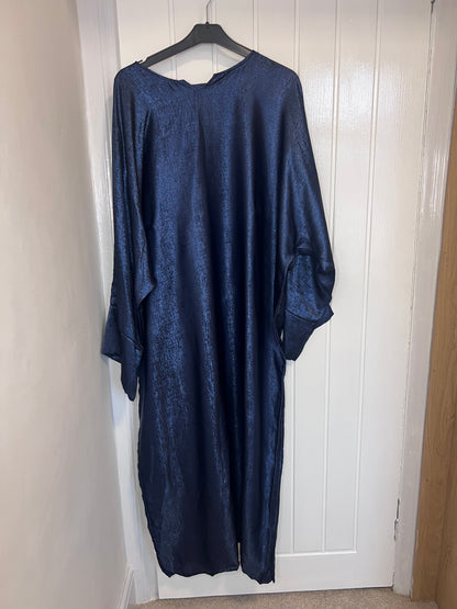Rania Two Tone Inner Tie Belt Dress