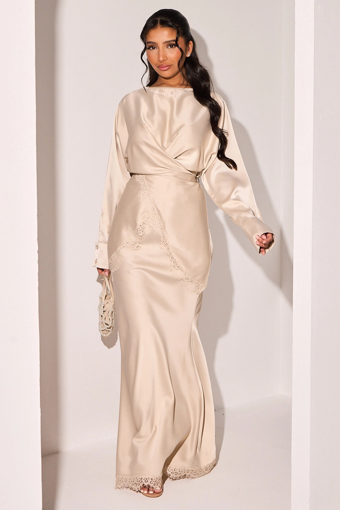 Amelle Lace Skirt Co Ord