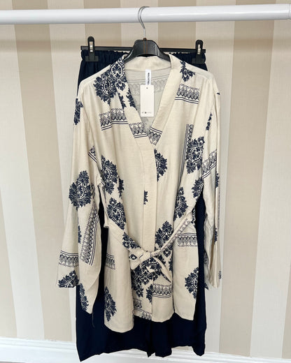 Khai Printed Belt Co Ord