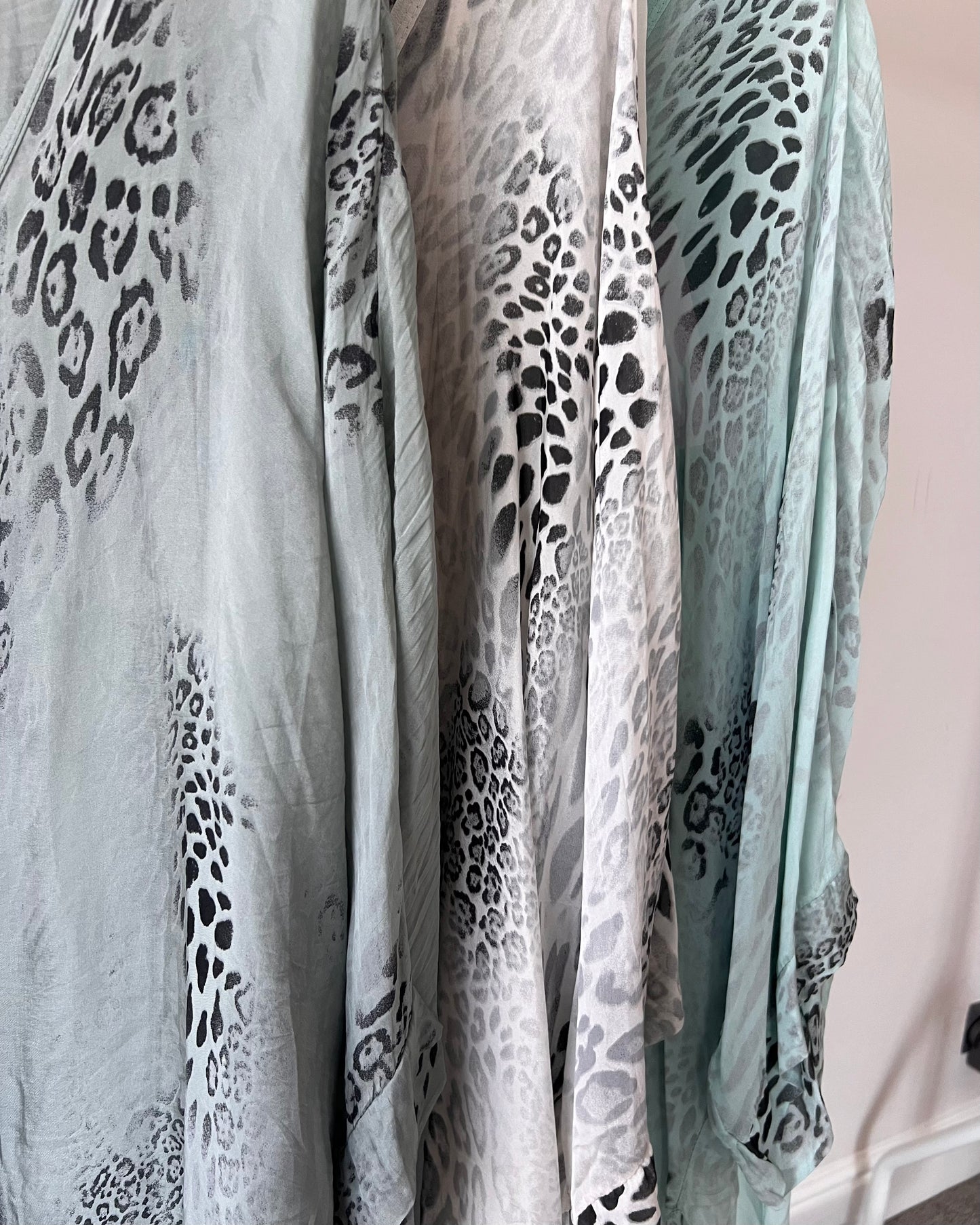 Kiara Leopard Chiffon Silk Co Ord