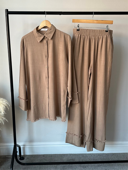 Premium Trim Button Co Ord