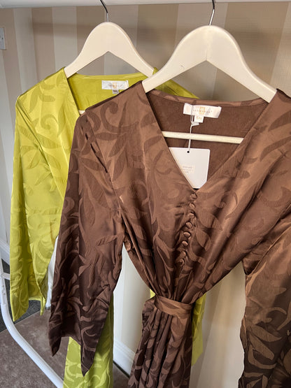 Zeba Self Print Dress