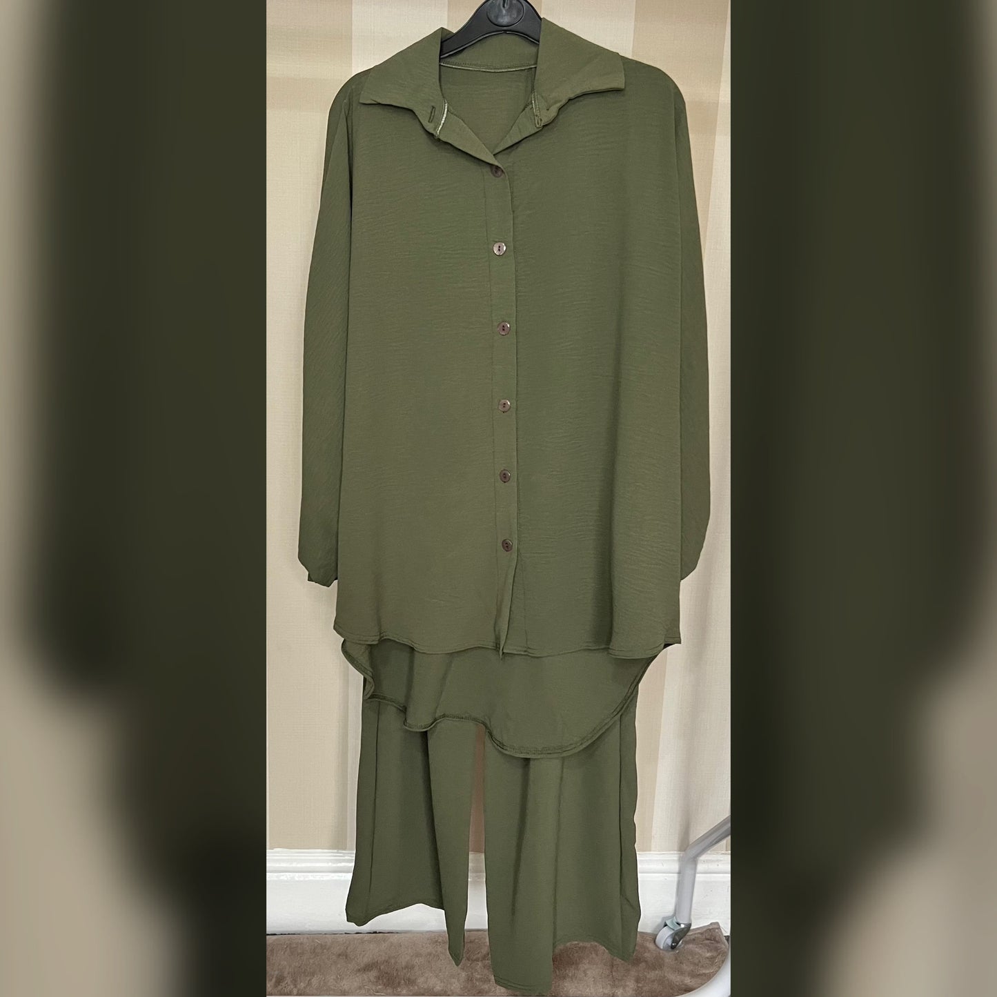 Batwing Button Co Ord