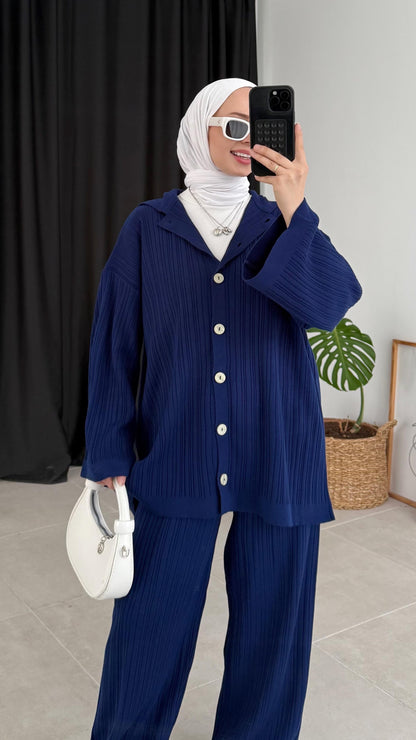 Premium Knit Cardigan Coord