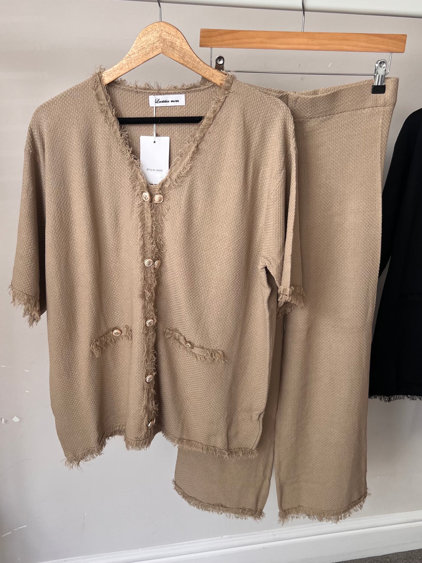 Premium Fray Edge Co Ord