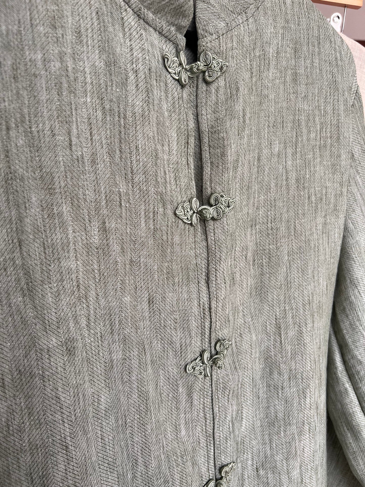 Yoko Linen Effect Co Ord with Adjustable Tie Belt