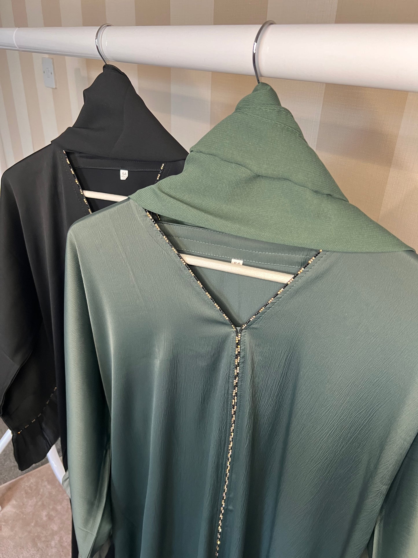 Iman Frill Sleeve Abaya