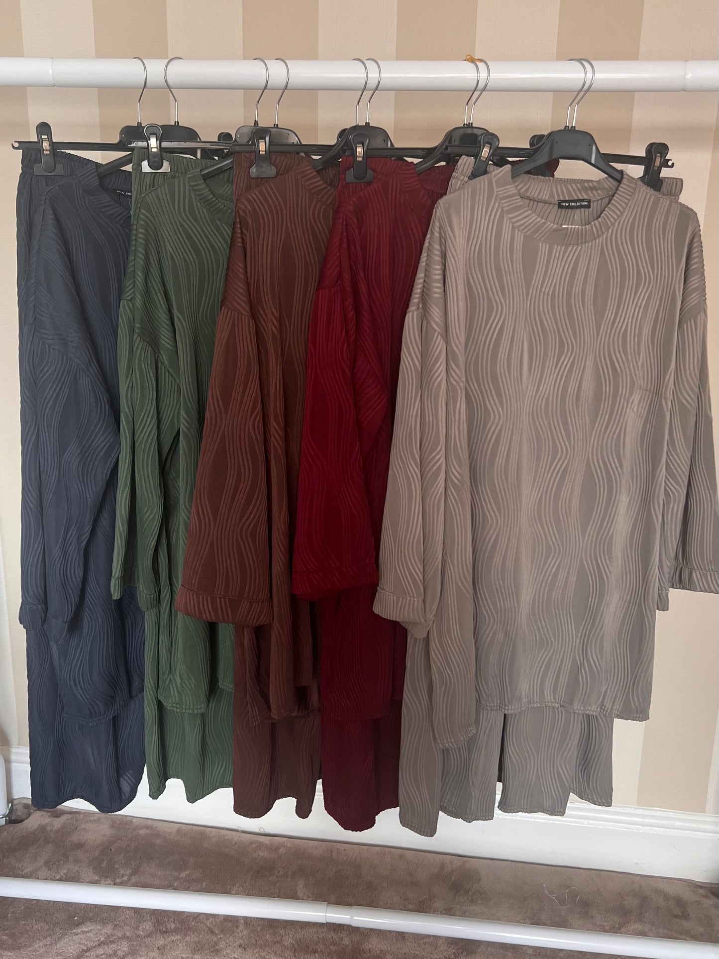 Wave Textured Co Ord