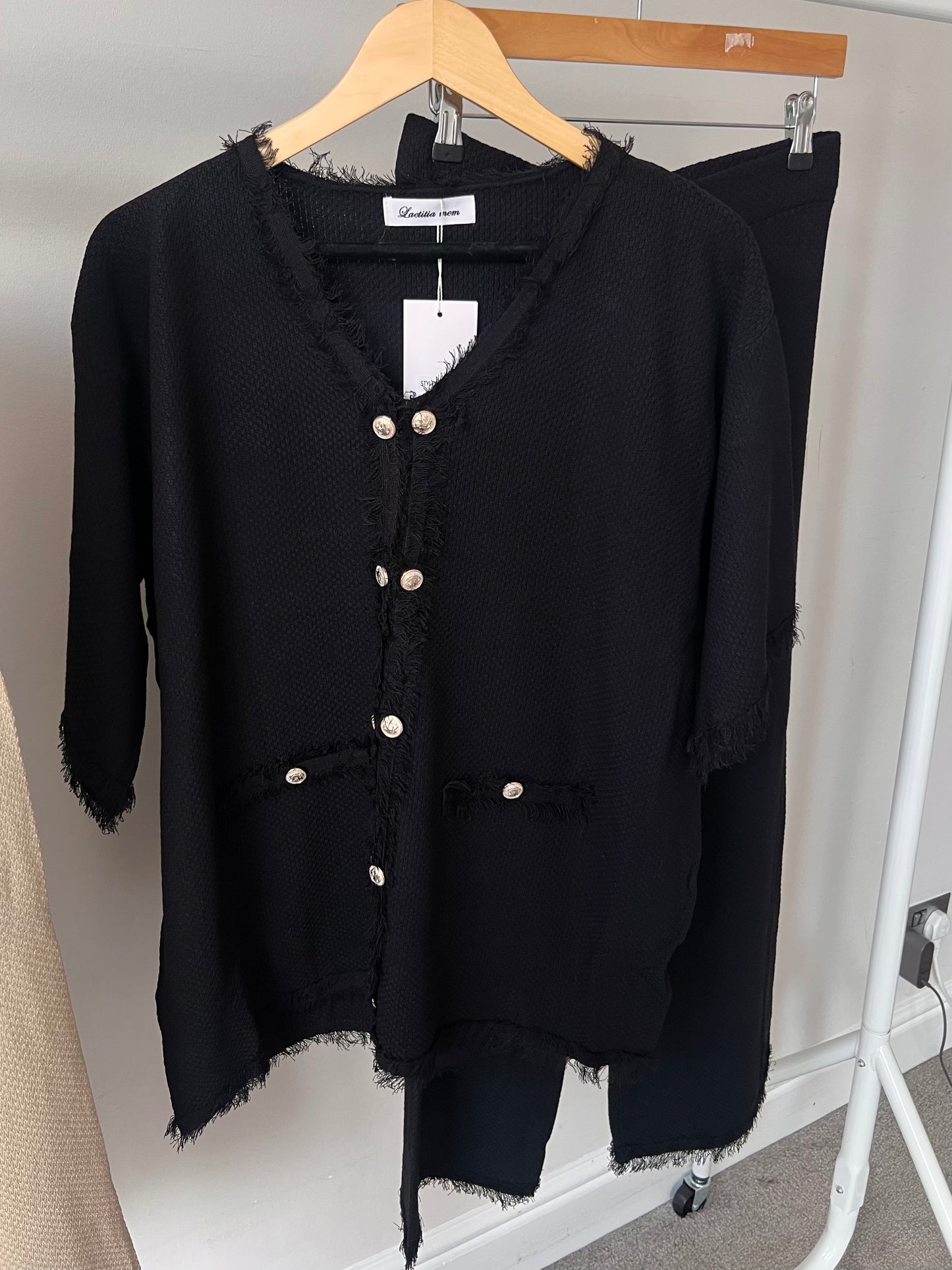 Premium Fray Edge Co Ord