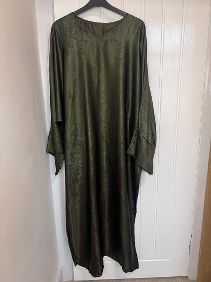 Rania Two Tone Inner Tie Belt Dress